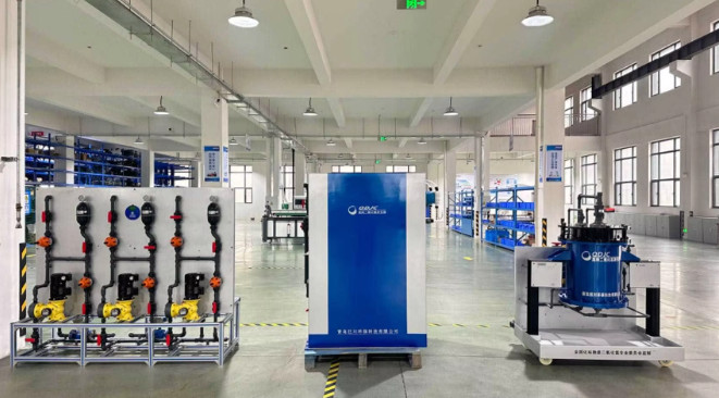 Qingdao J Environmental Protection Technology Co., Ltd. Fabrik Produktionslinie