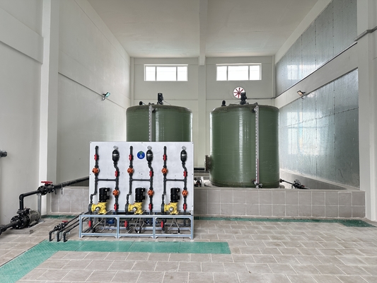 Wasseraufbereitung einfach integrierte automatische chemische Dosiermaschine mit PAC KMnO4
