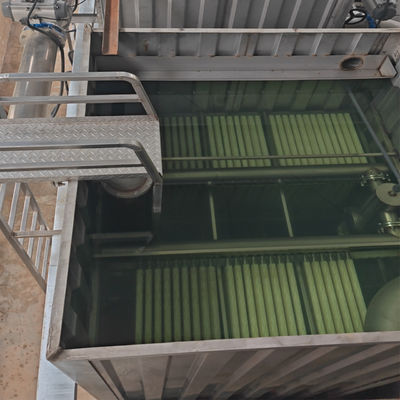 20-200 m3/Tag Kapazität Baustoffgeschäfte Industrie MBR Kläranlage