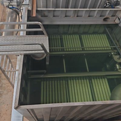 angepasste Farbe Industrie MBR Abwasseraufbereitungsanlage zur Entfernung von COD BOD NH-N